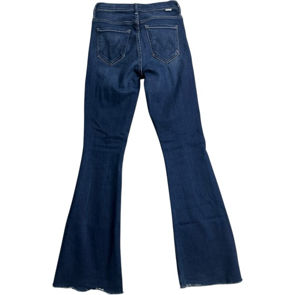 Mother The Weekender Fray Flare Jeans in Home Movies Size 25 - Picture 2 of 11